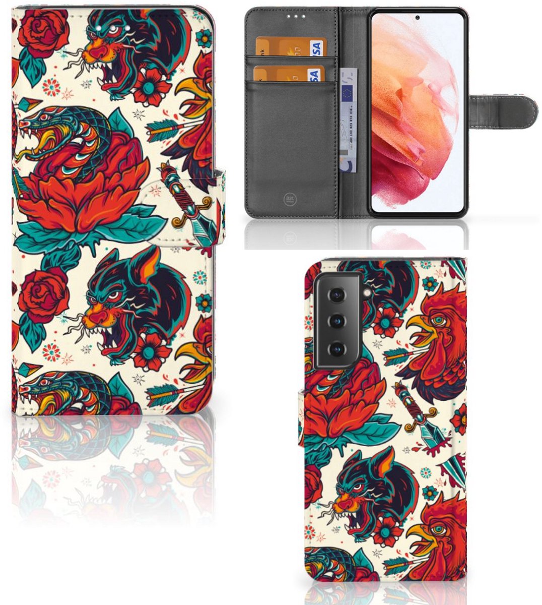 Telefoonhoesje met foto voor Samsung Galaxy S21 Old Skool