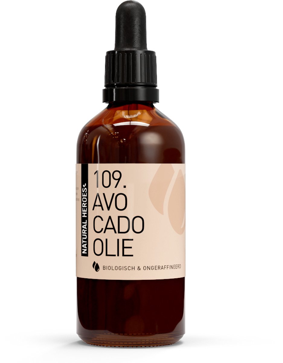 Natural Heroes - Avocado Olie (Biologisch & Ongeraffineerd) 100ml