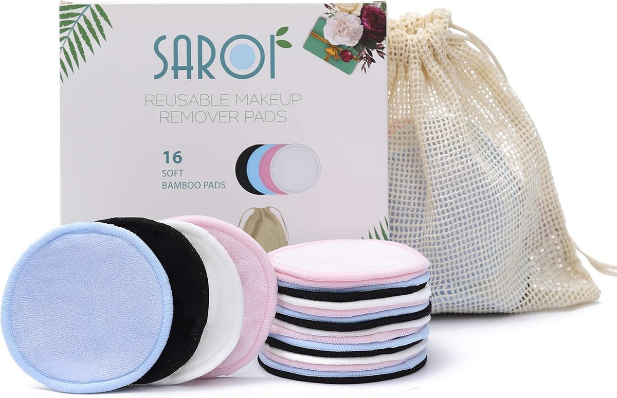 Herbruikbare Make-up Remover Pads - Duurzaam en Ecologisch met Waszak