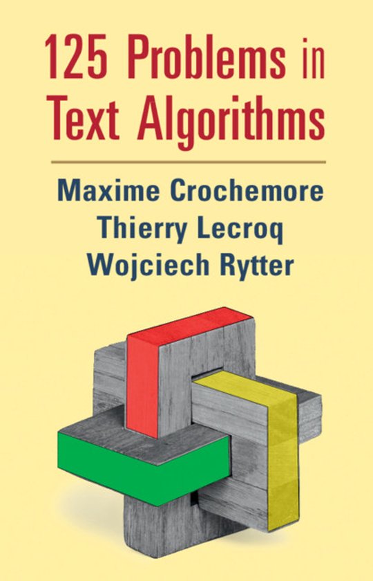 125 Problems in Text Algorithms - cover