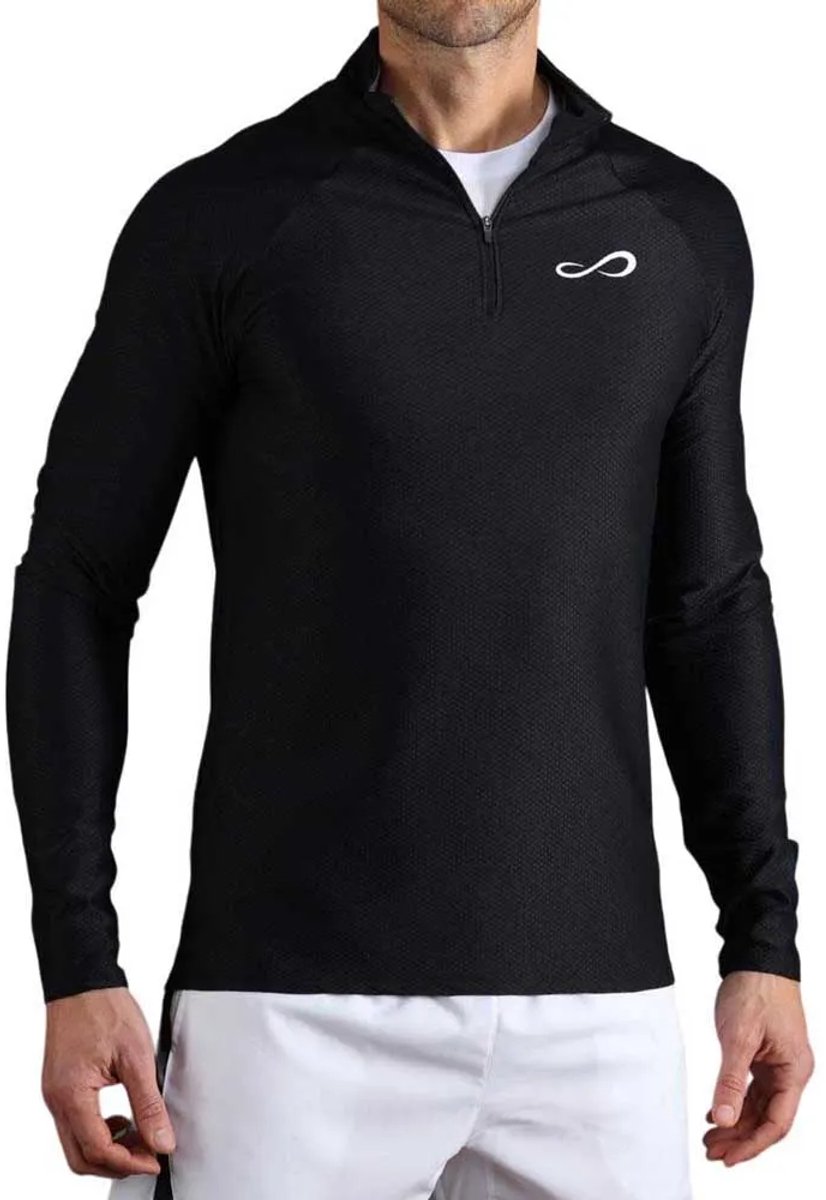 Endless Epic Ii Sweatshirt Met Halve Rits Zwart M Man