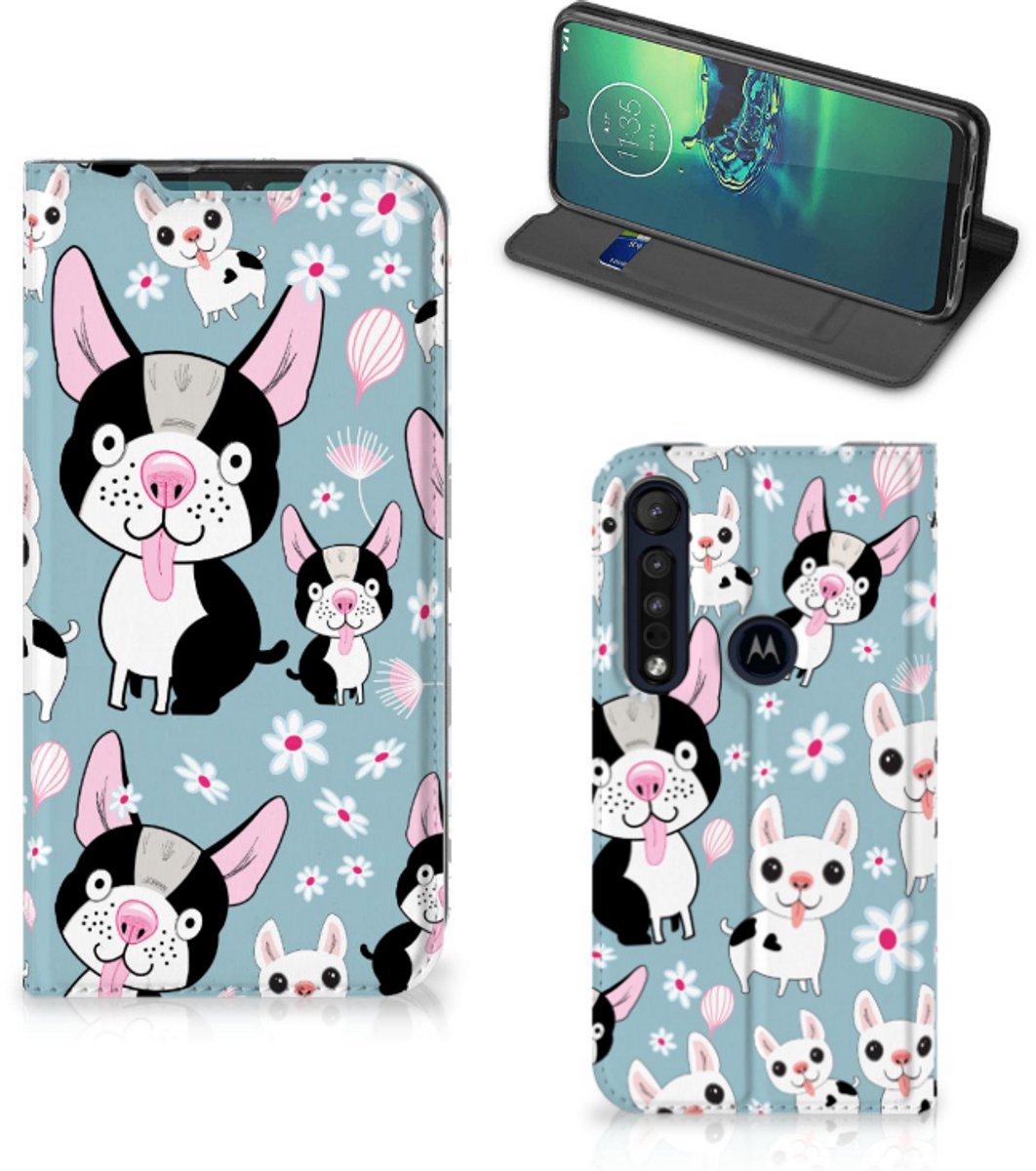 Motorola G8 Plus Hoesje maken Hondjes