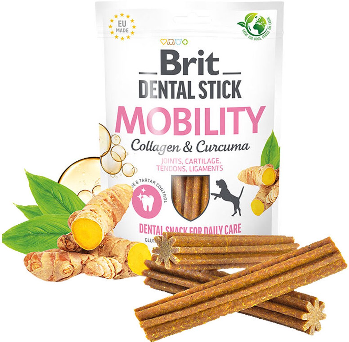 Brit Dental Sticks - Mobility - 7 stuks