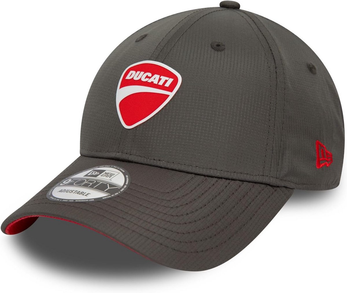 Verstelbare Strapback Cap - Ripstop, Antraciet, One Size