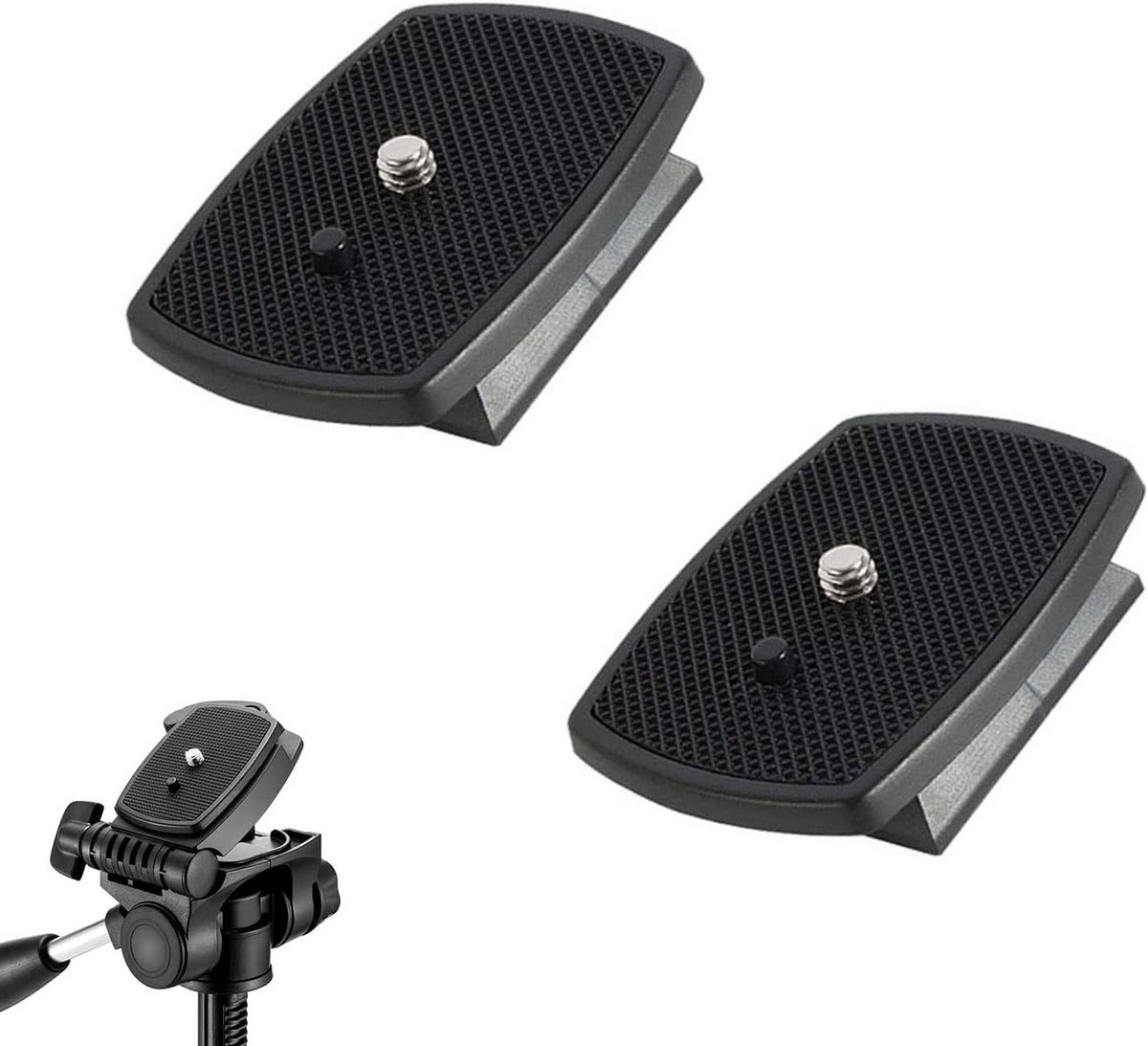Camera Quick Release QR-plaat set voor DSLR en SLR camera's, 2 stuks