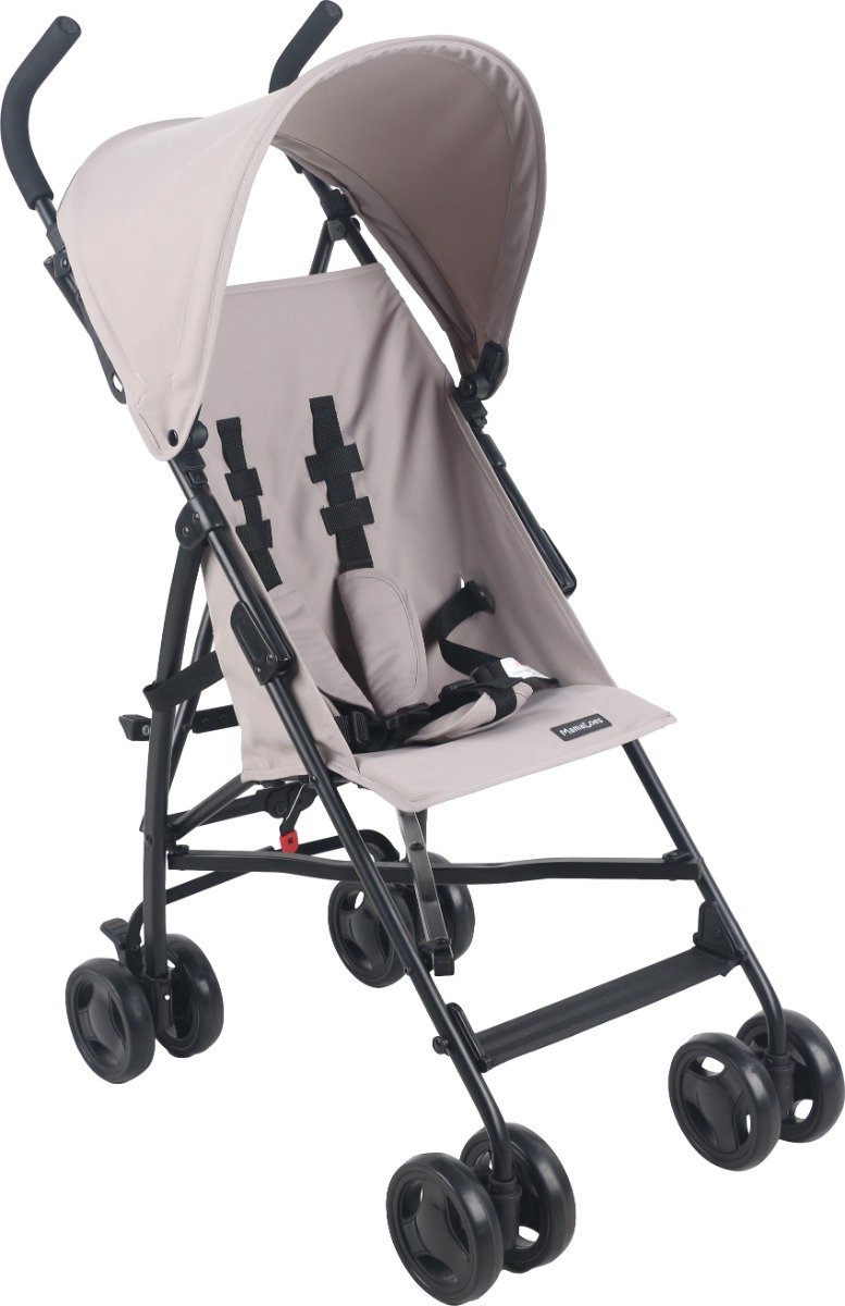 MamaLoes Milan Taupe 1 Stand Buggy van MamaLoes
