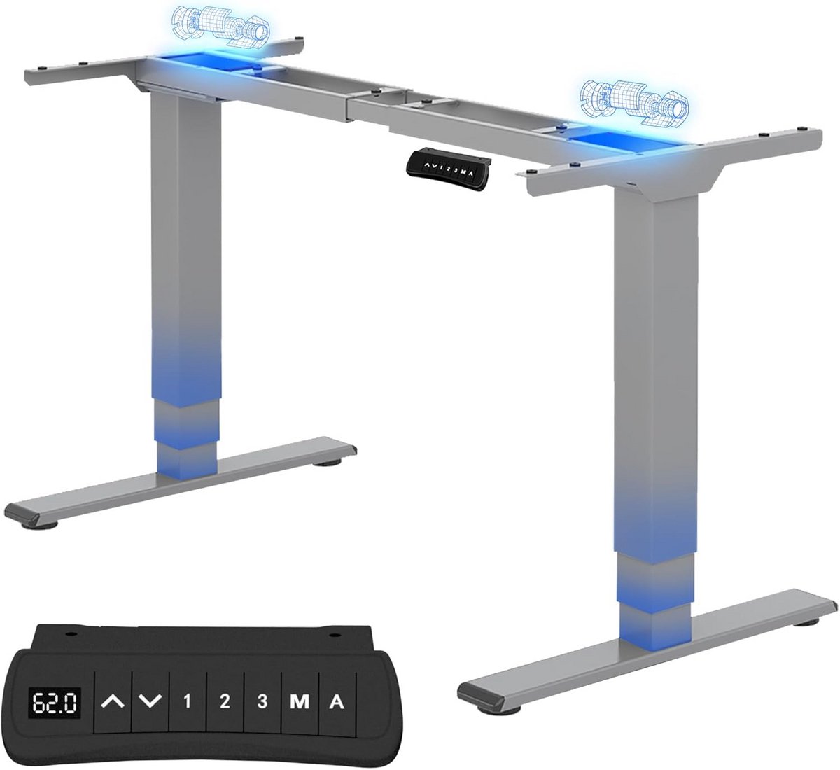 Elektrisch Hoogteverstelbare Bartafel Frame met Geheugenfuncties