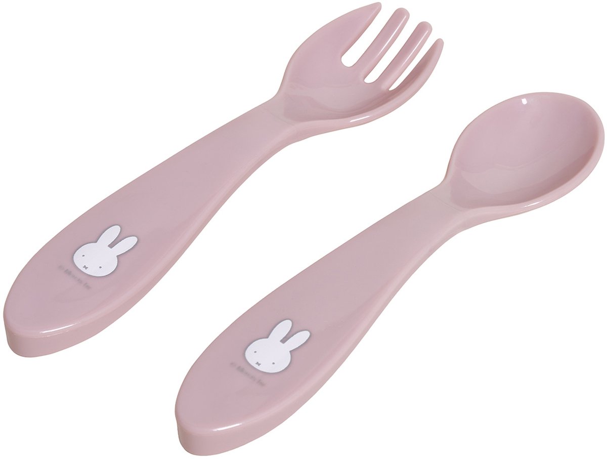 Nijntje Bestekset - 16 cm - Roze