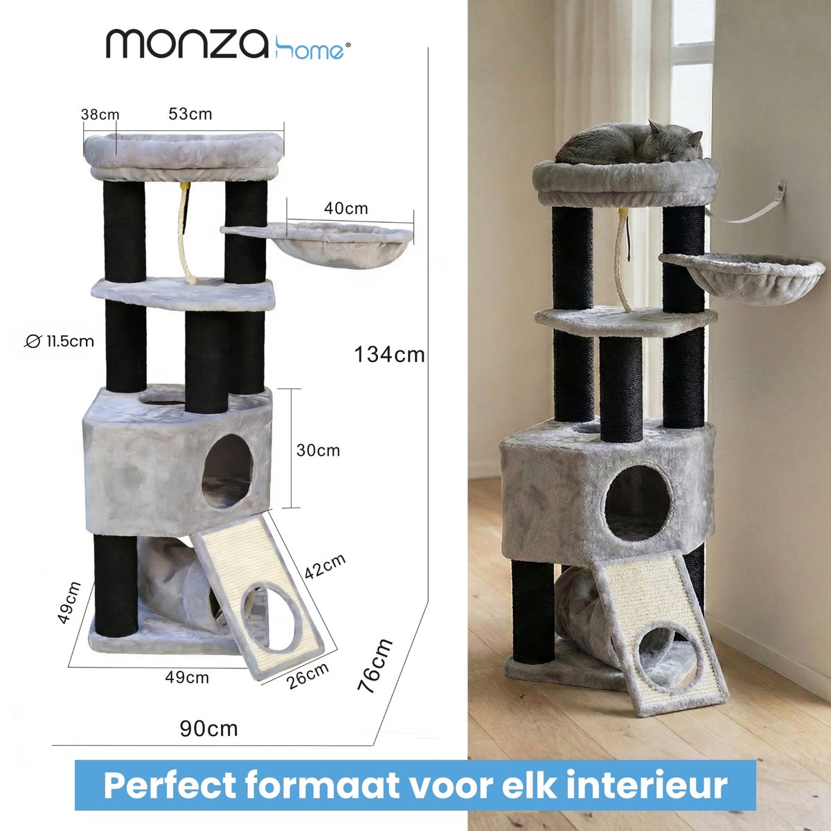 Monza Monza Home XL Krabpaal - afbeelding 4