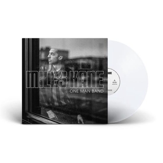 Miles Kane 'One Man Band' albumhoes met transparante LP.