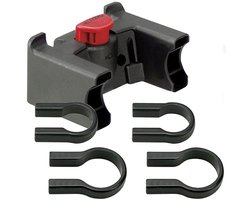 KLICKfix Stuur - universele adapter (zwart)
