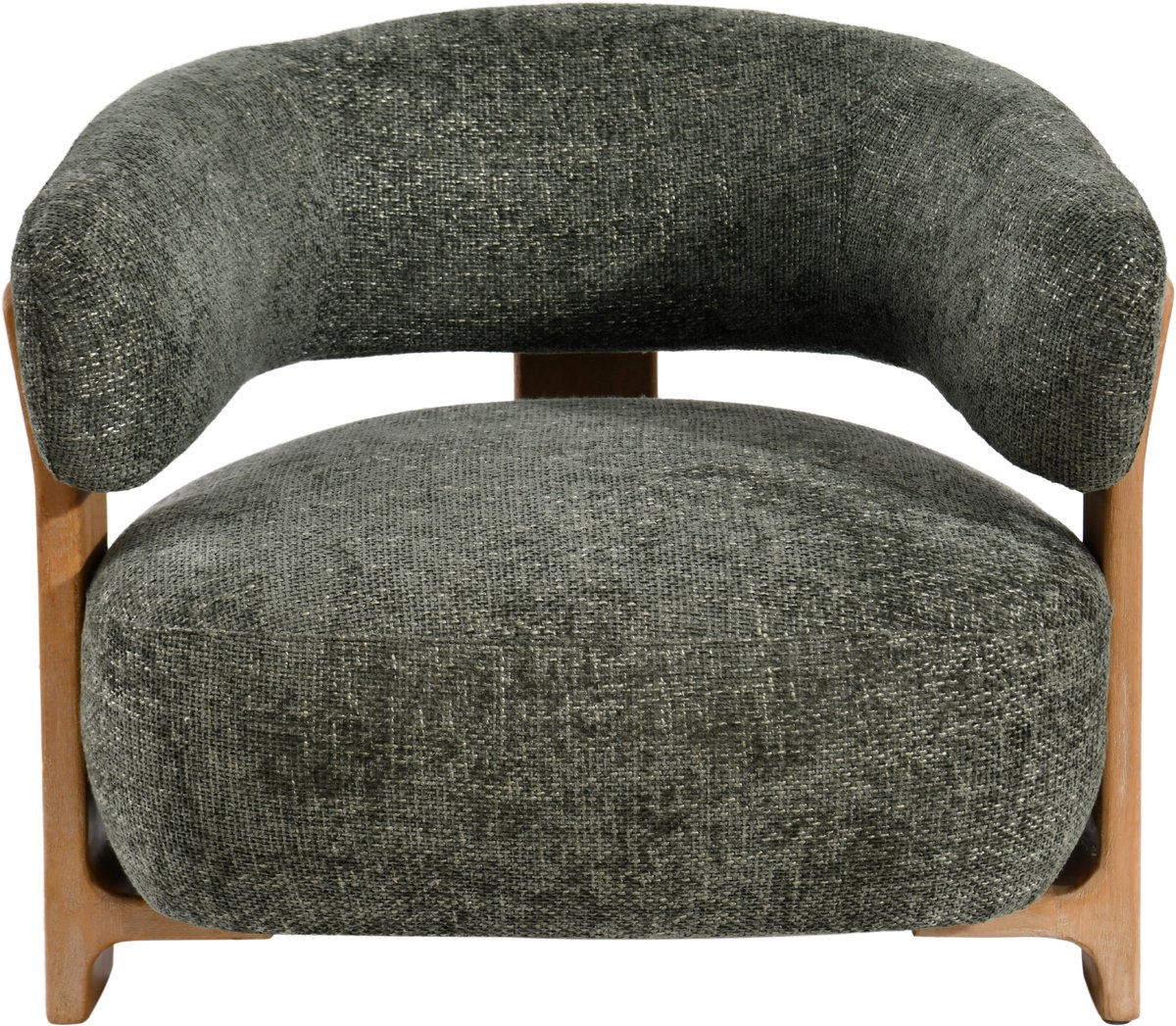 PTMD Mire Green Fauteuil Legacy 10 Olive Rubber Wood Groen