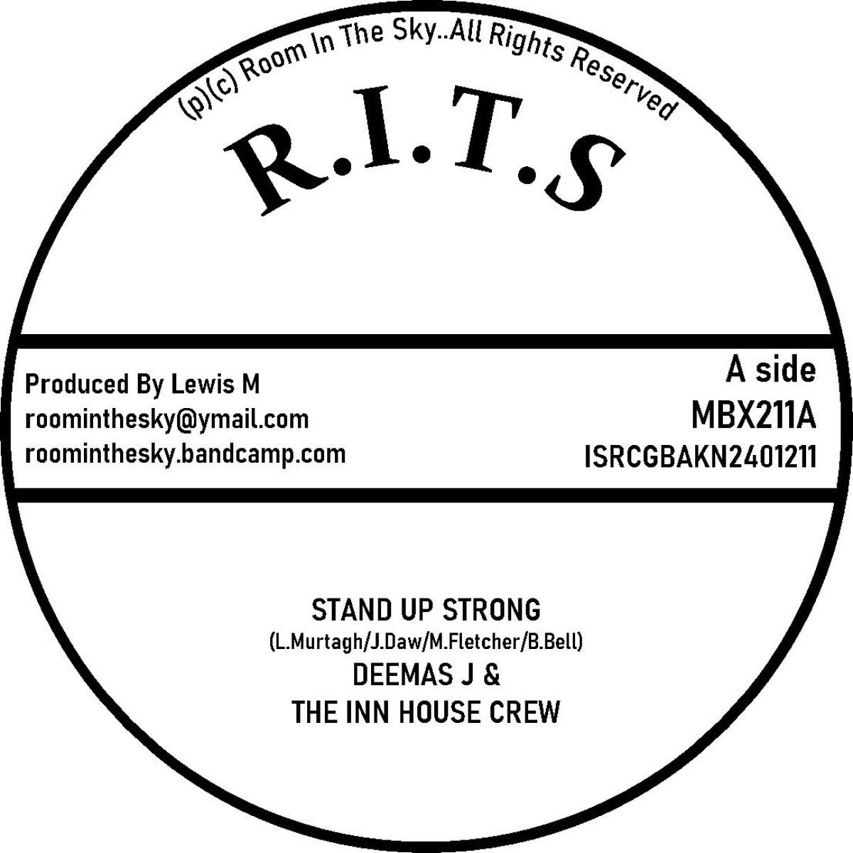 Deemas J - Stand Up Strong / Wild West Party (7" Single) (RSD 2025)