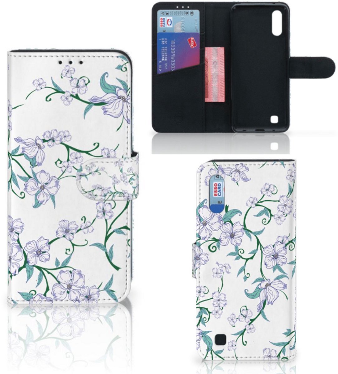 Samsung Galaxy M10 Uniek Hoesje Blossom White
