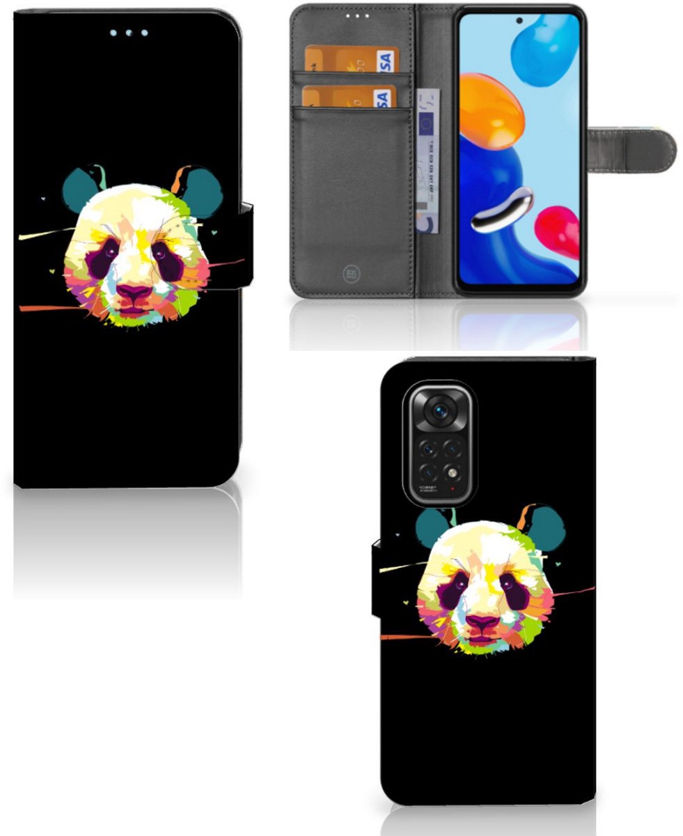 Xiaomi Redmi Note 11/11S Leuk Hoesje Panda Color