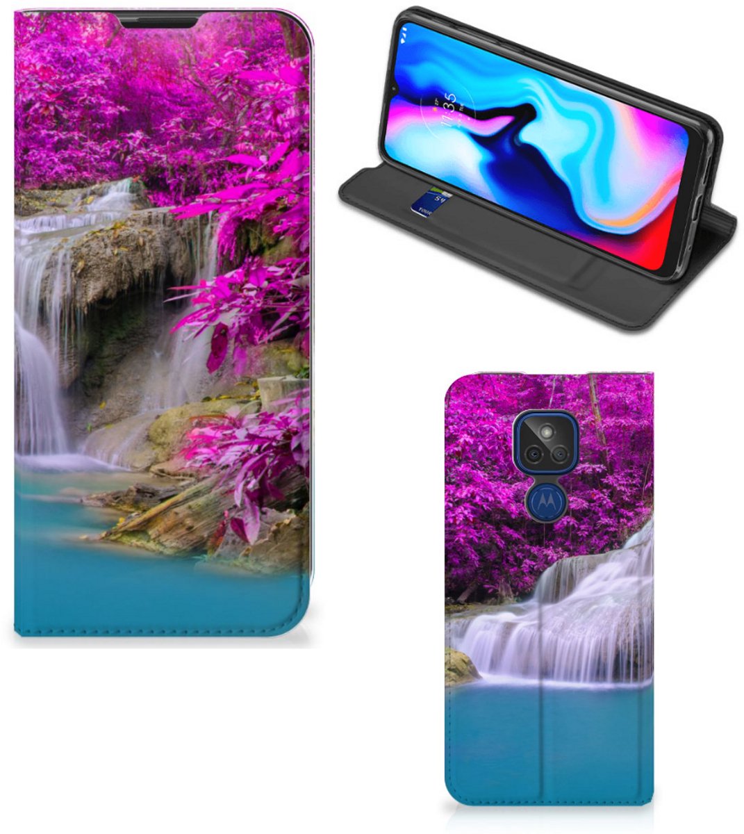 Motorola Moto G9 Play Book Cover Waterval
