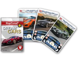 Kwartet MegaTrumpf - Droomauto's Kaartspel voor Techniekliefhebbers