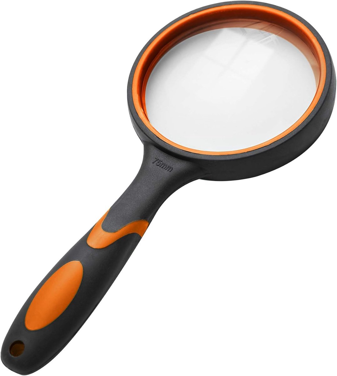 Handvergrootglas 75 MM - Echt Glas Vergrootlens voor Duidelijk Zicht