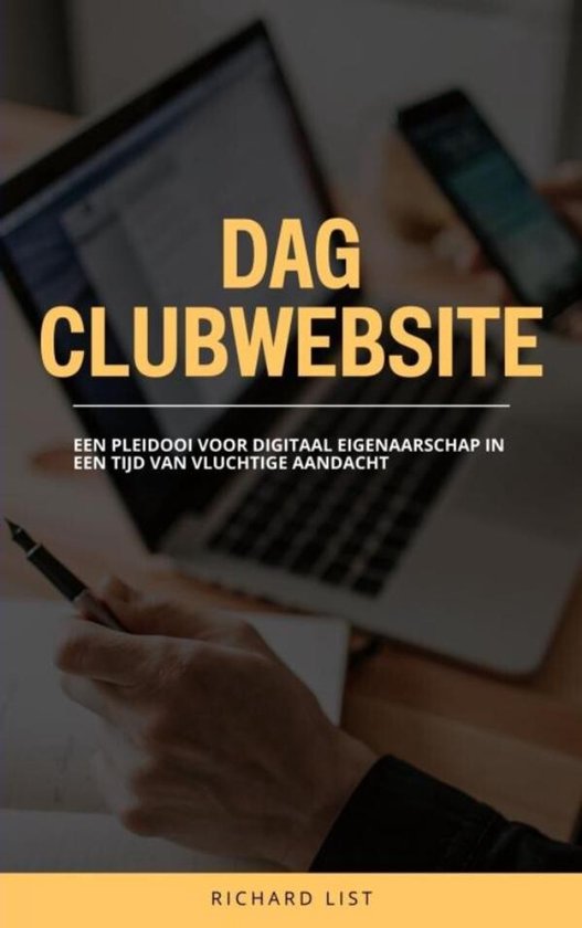 Dag clubwebsite - cover