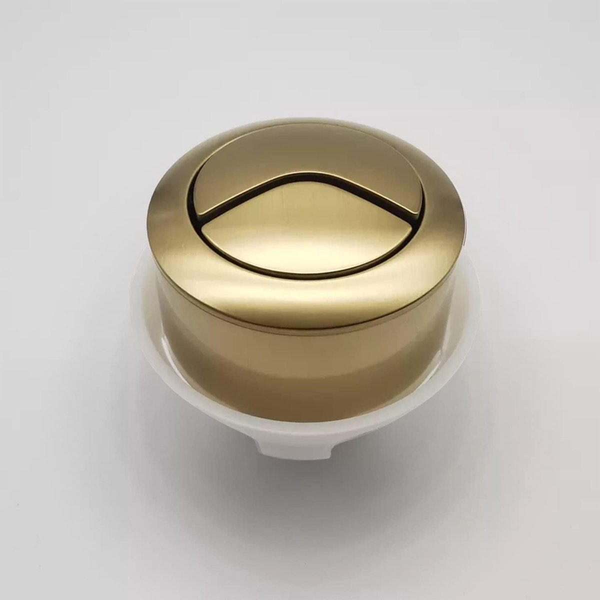 Toiletspoelknop Vervanging voor Verborgen Cisterne - Geborsteld Goud