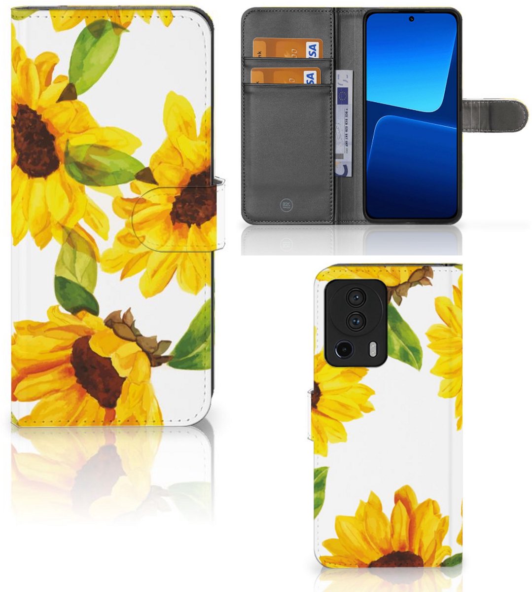Hoesje voor Xiaomi 13 Lite Zonnebloemen