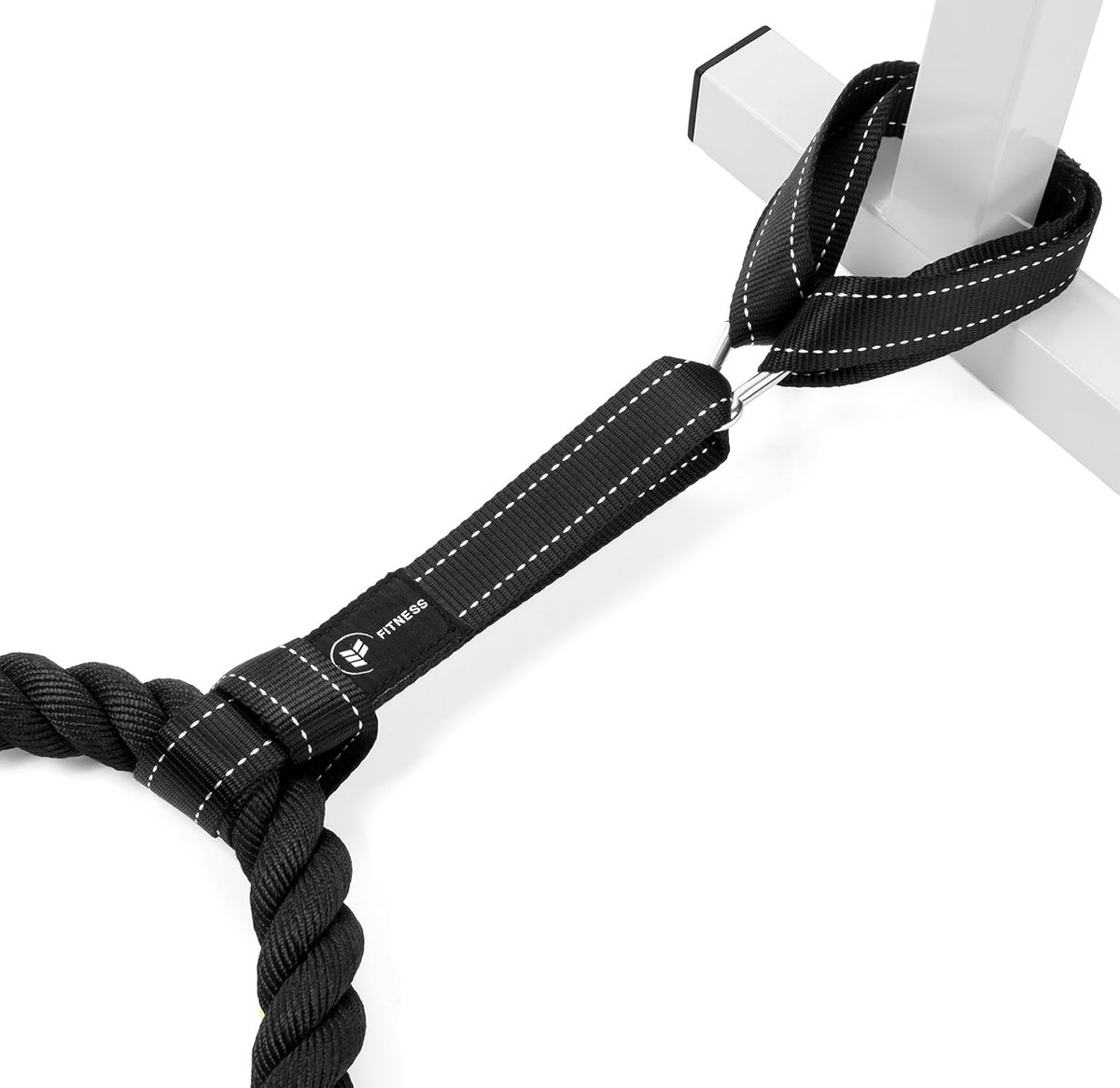 Battle Rope Bevestigingsset | Versterkte Nylon | Snelle Installatie | Beschermt Touw tegen Schade | Inclusief Oefengids