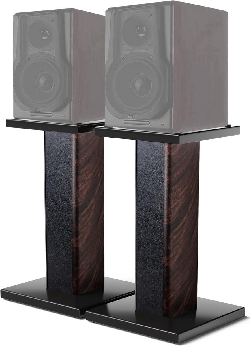 Houten Luidsprekerstandaards 15,74 inch - Verbeterde Audio Ervaring voor Thuisbioscoop