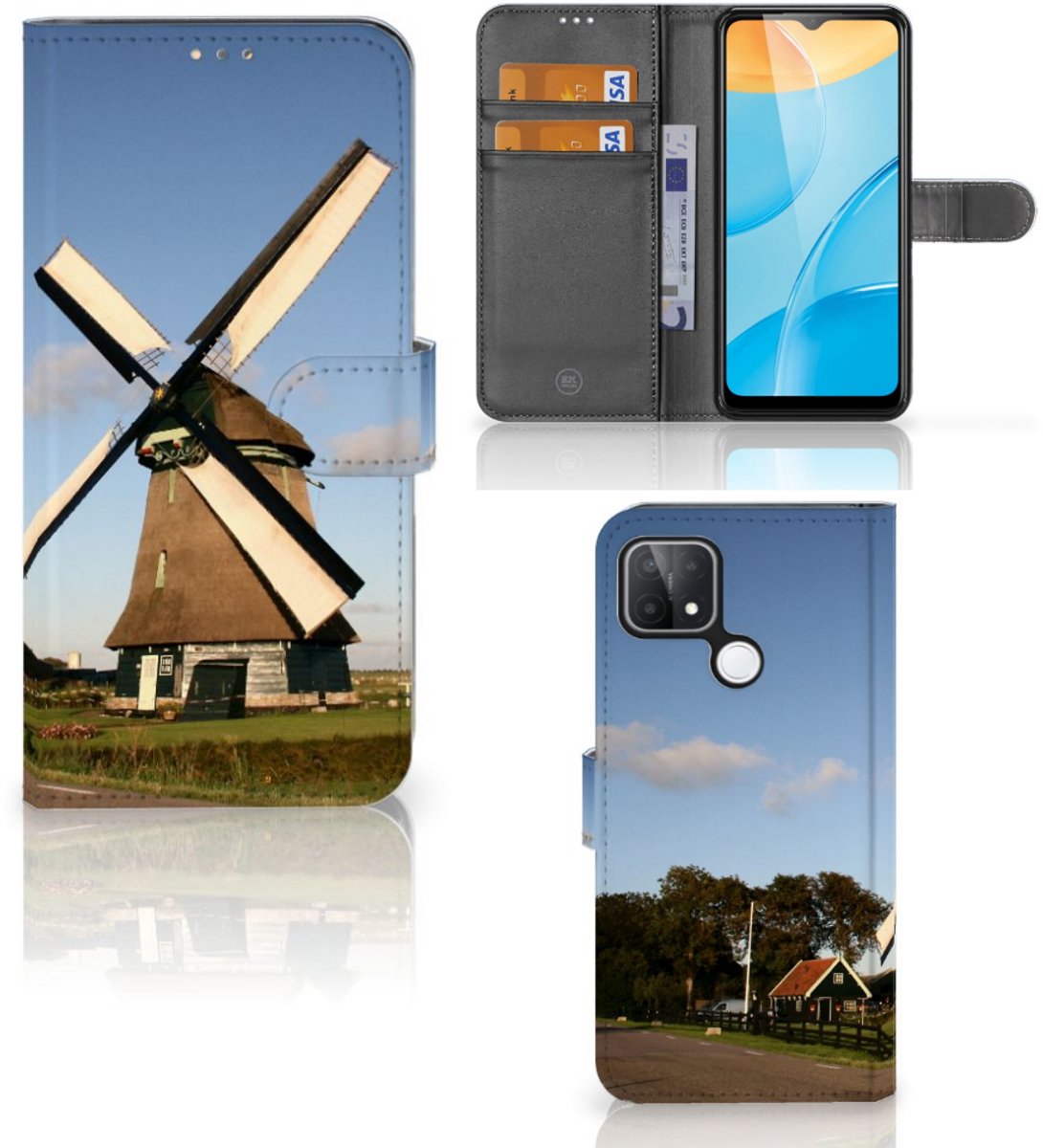 OPPO A15 Flip Cover Molen