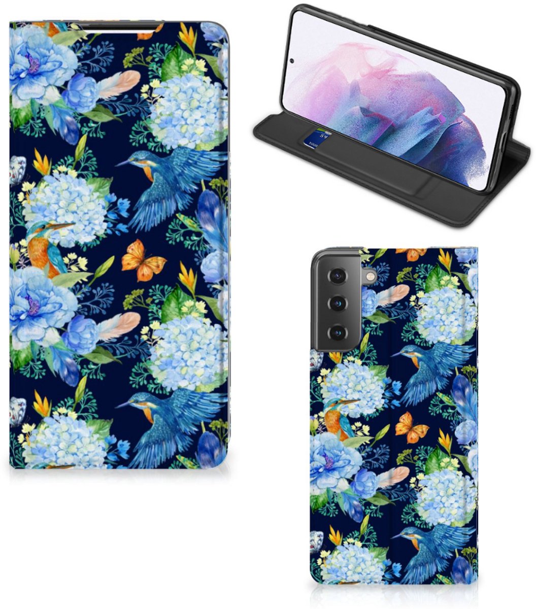 Hoesje maken voor Samsung Galaxy S21 Plus IJsvogel