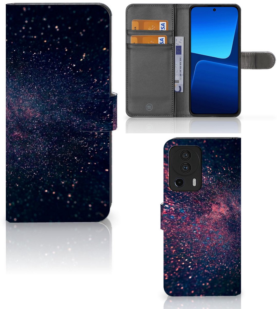 Boekhoesje voor Xiaomi 13 Lite Book Case Stars