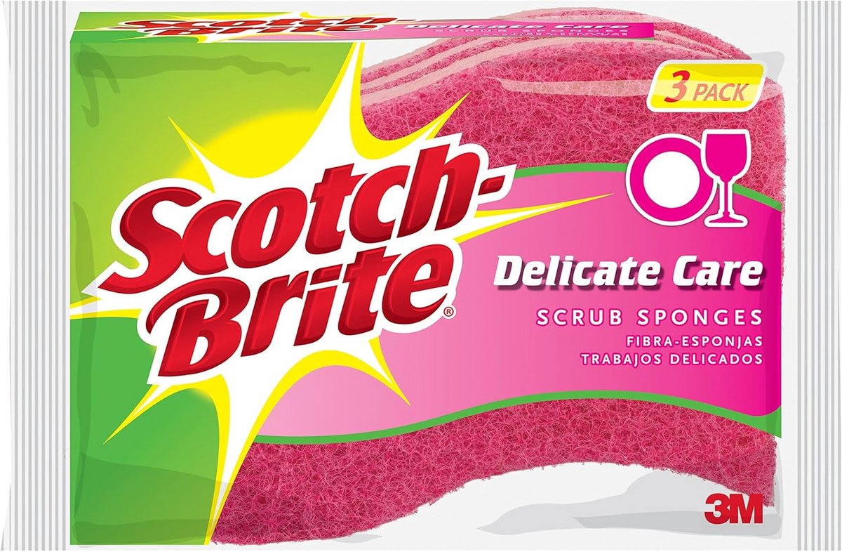 Delicate Care spoelspons - Voor Zorgvuldig Schoonmaken