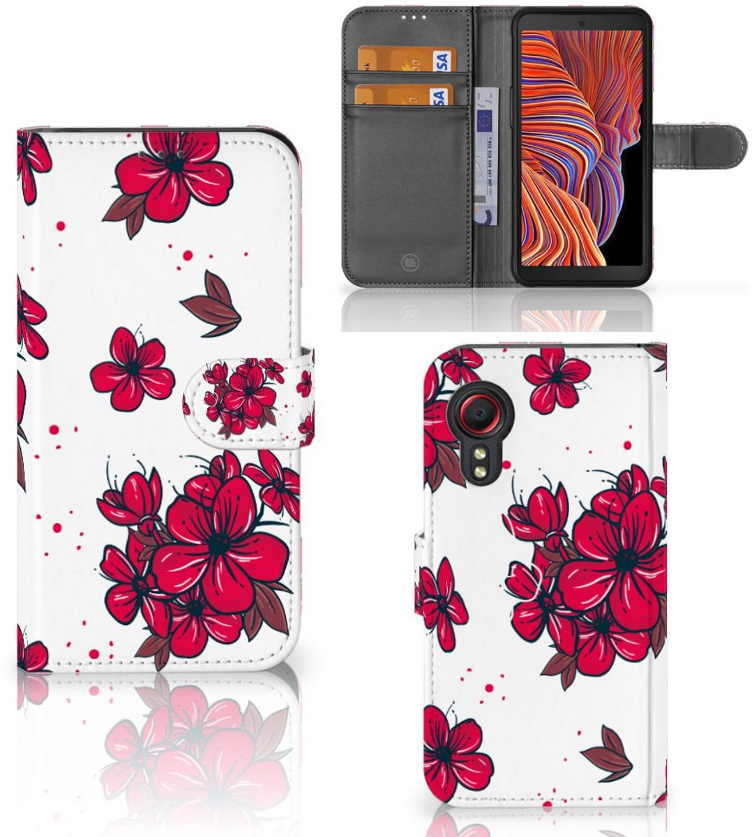 Samsung Galaxy Xcover 5 Hoesje Blossom Red