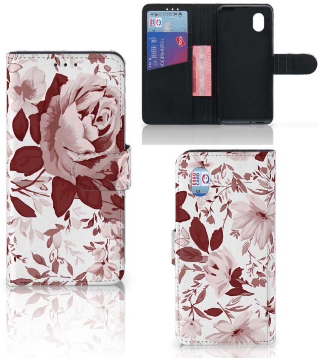 Hoesje Alcatel 1B (2020) Watercolor Flowers