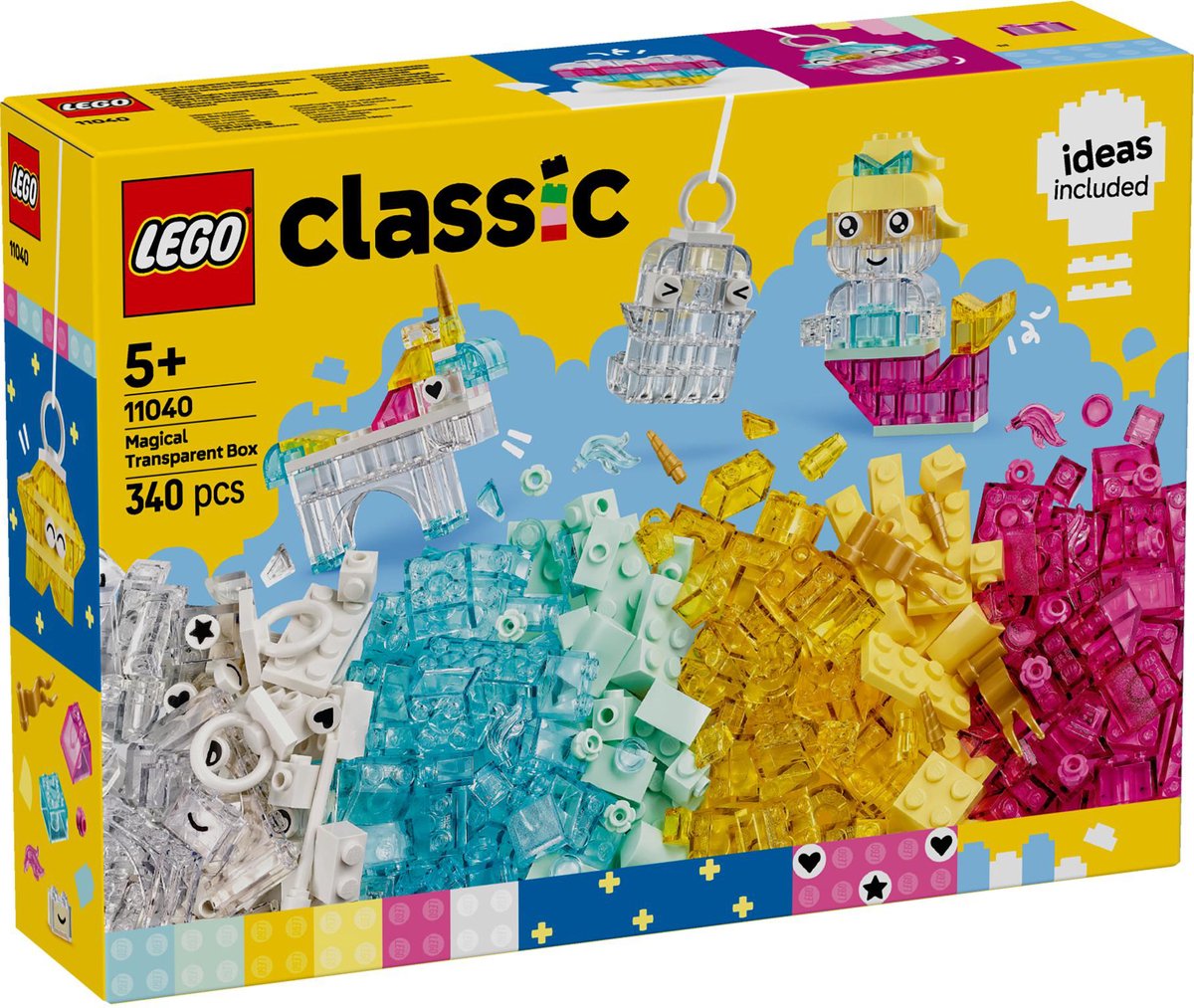 LEGO 11040 Lego Classic Magische Transparante Doos