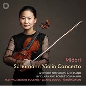 Midori, Festival Strings Lucerne, Daniel Dodds, Özgur Aydin - Violin Concerto & Works For Violin And Piano By Clara And Robert Schumann (CD)