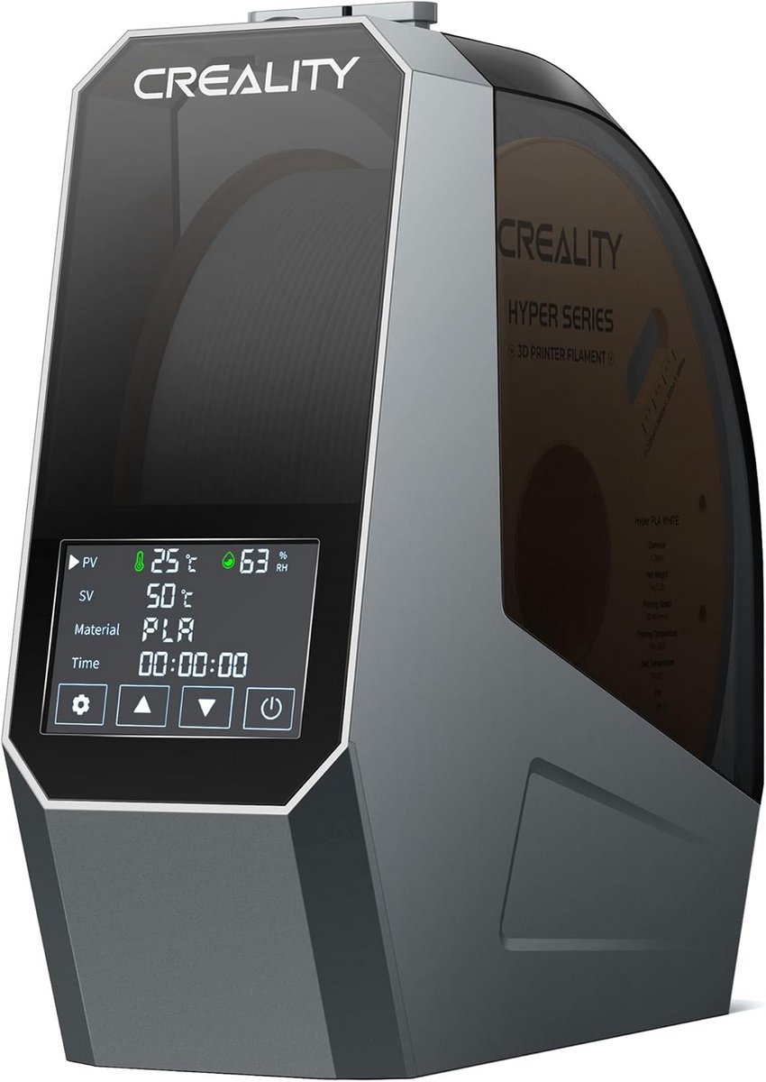 Filament Droger met PTC Verwarming - Vochtvrije Opslag voor 3D Printer Filament (PLA, ABS, PETG)