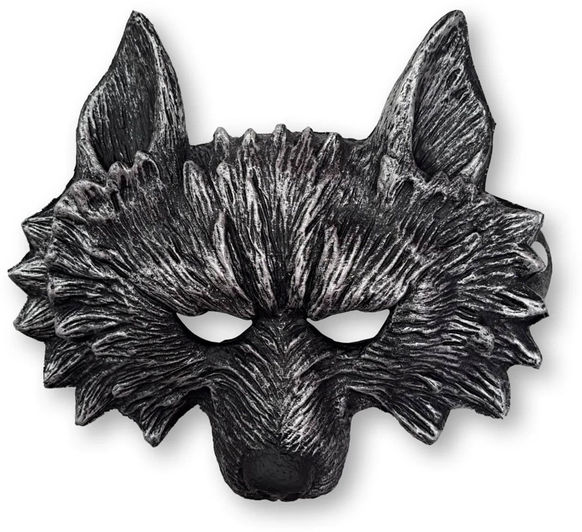 Great Pretenders - Kinderkostuum met wolvenmasker - Zwart
