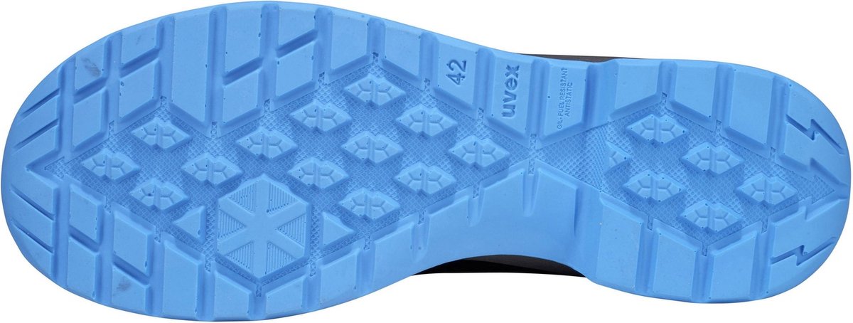 Uvex 2 Trend Halb-schoenen S1P 69382 Blauw, Zwart (69382)