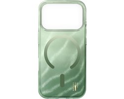 iDeal of Sweden Clear Case geschikt voor MagSafe geschikt voor iPhone 17 Pro - Sage Green