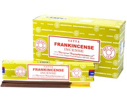 Satya - frankincense - wierook - wierookstokjes - doos 12 pakjes van 15 gram