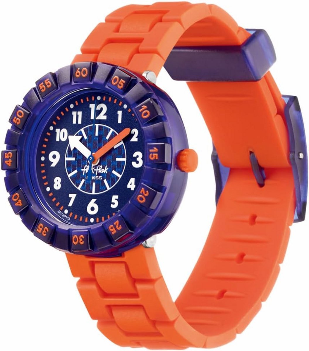 Kinderhorloge met Kleurrijke Armband - Analoog Uurwerk