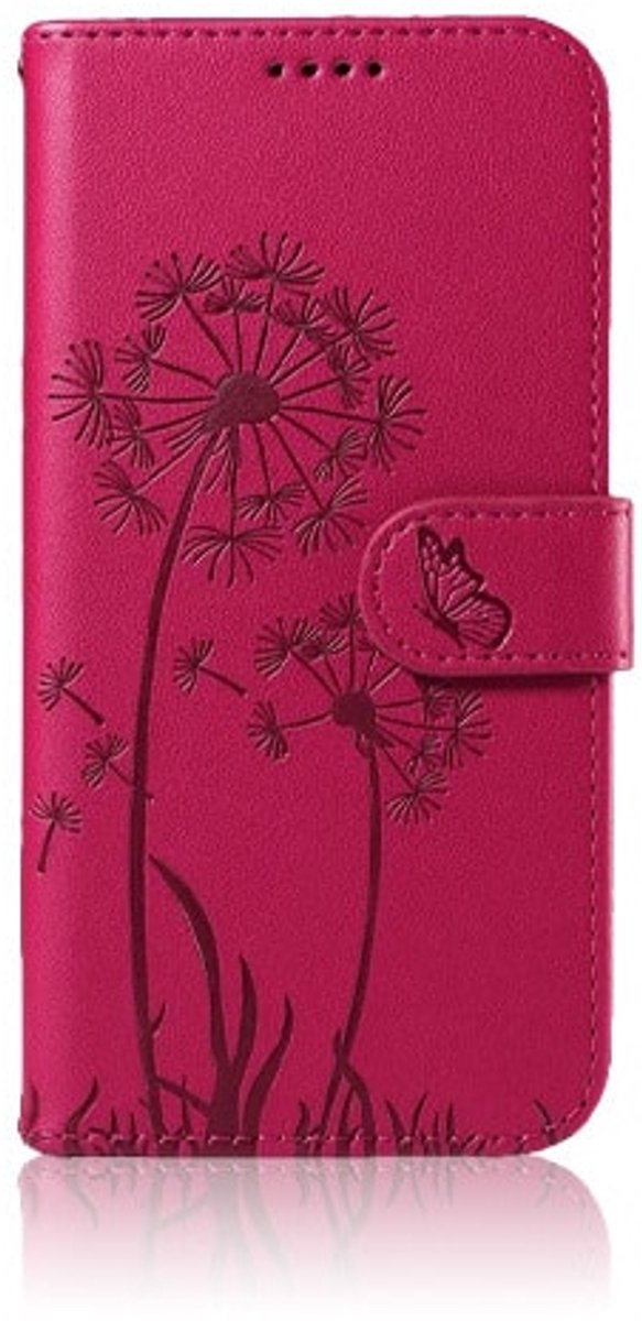 Zanaé - Bookcase Blowball - Geschikt voor Samsung S26 - Rood