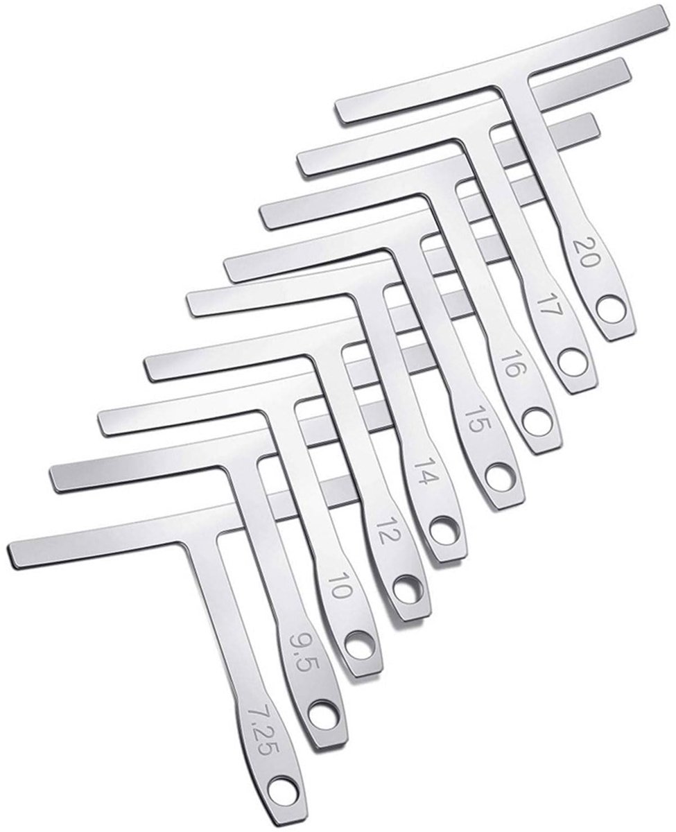 Guitar Meetinstrument - Nauwkeurige Radiusmeting - 9 Stukken