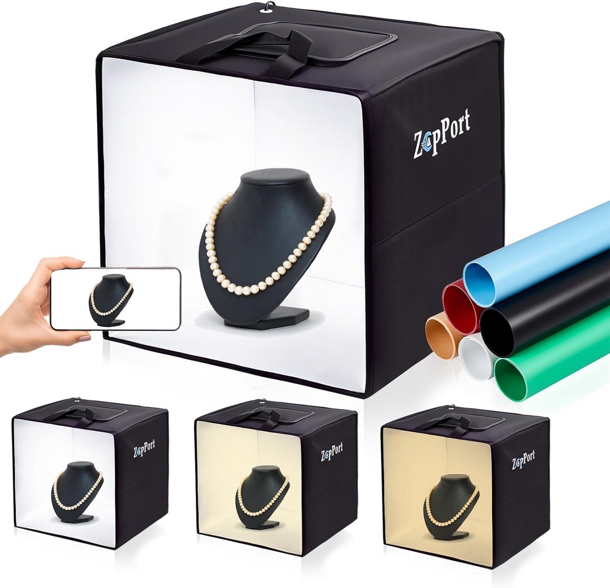 Draagbare Fotostudio Lichtbak voor Productfotografie