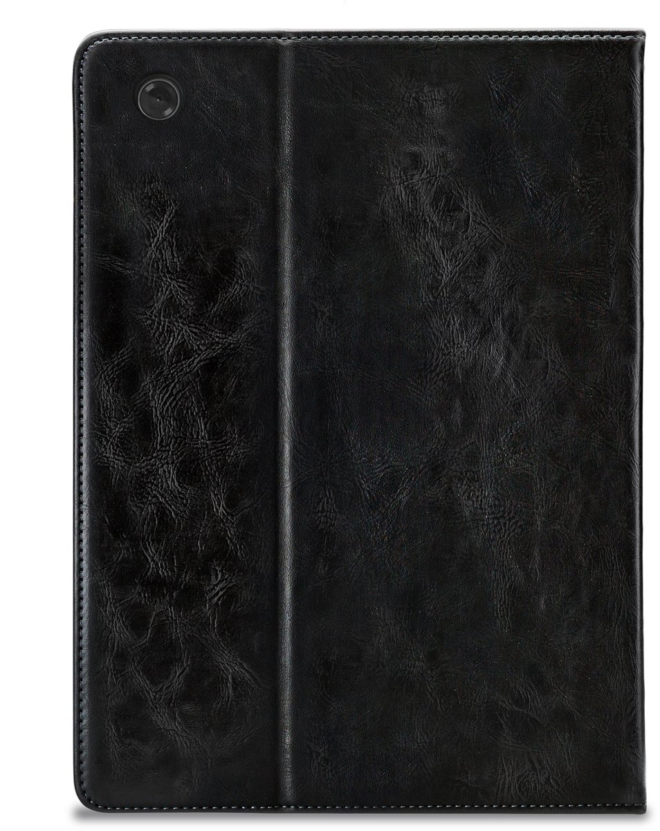 Mobilize Tablethoes geschikt voor Lenovo Tab 10.1 Hoes | Mobilize Premium Folio Backcover | Tab 10.1 Case | Back Cover + Standaard - Zwart