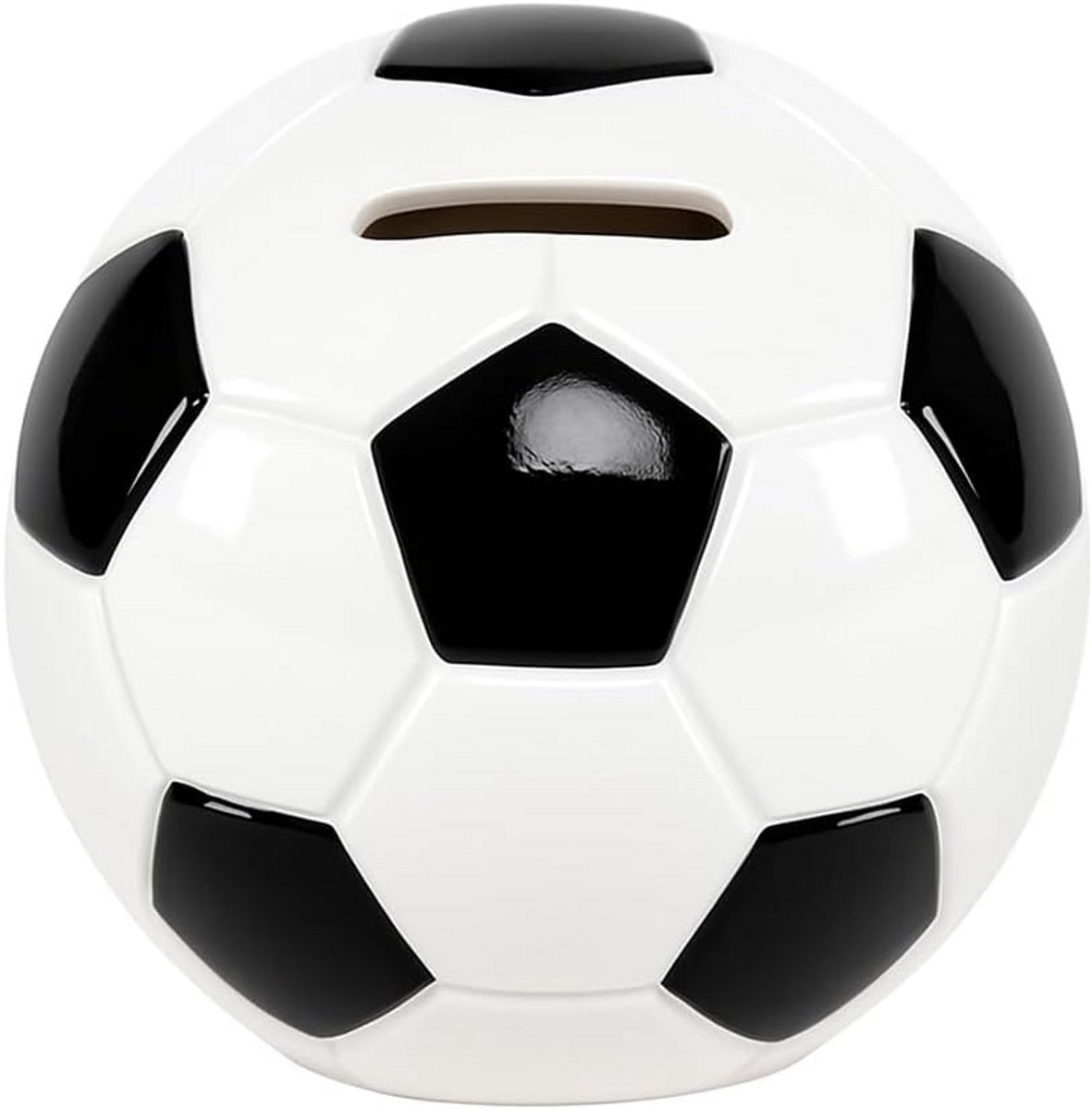 Keramische Spaarpot Voetbal voor Kinderen - Spaarvarken Decoratie