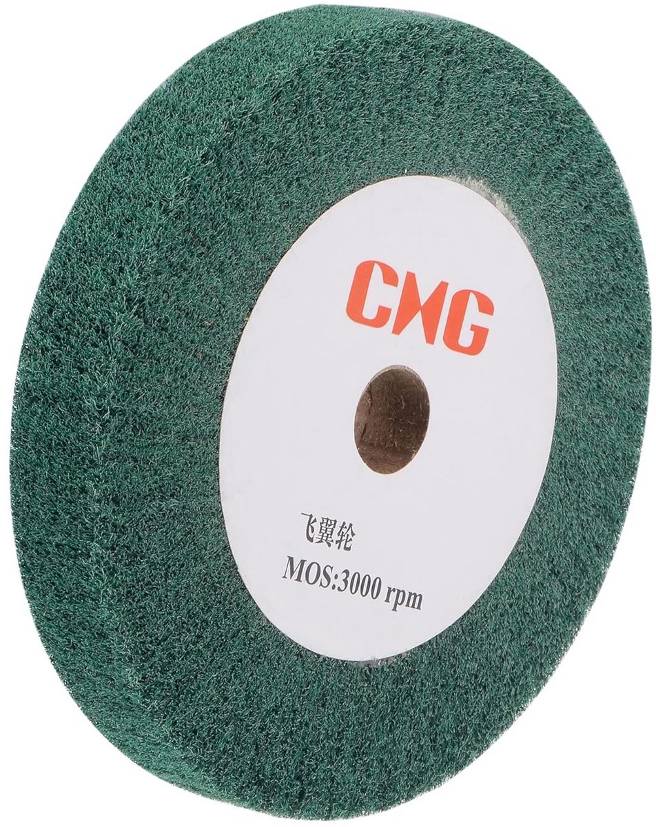 Polijstschijf voor Slijpwerk - 150mm x 25mm - 240 Korrel - Voor Metaal