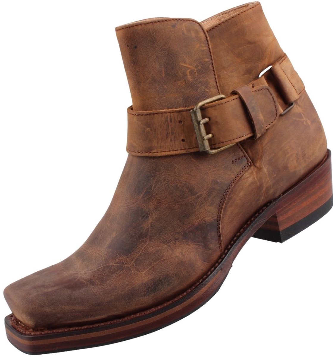 Sendra heren enkellaars 10730 Bruin