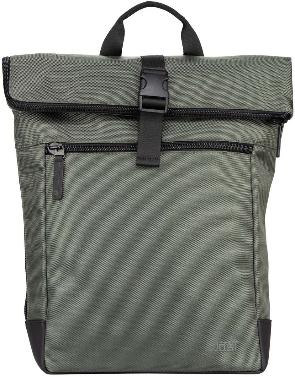 JOST laptop rugzak rugzak met laptopvak Balling Currier Backpack Olive olijfgroen