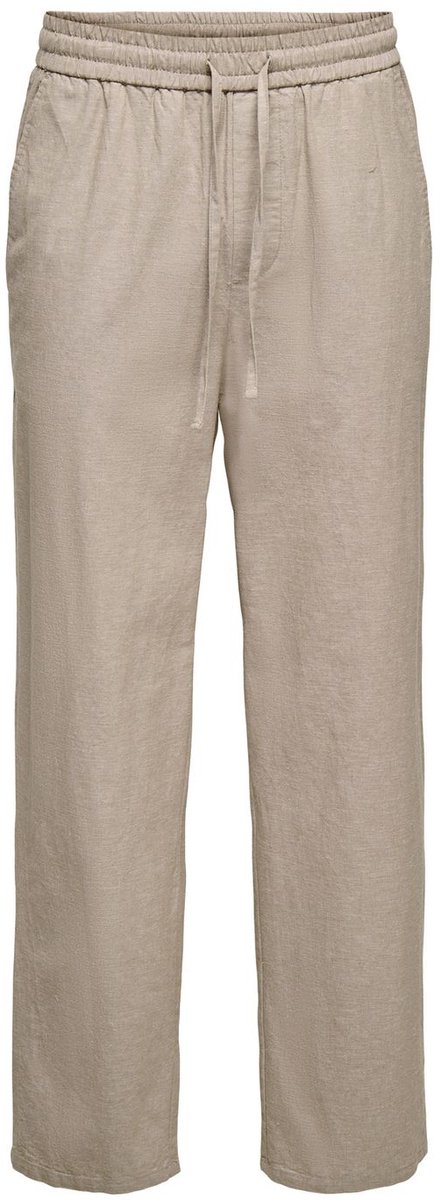 Only & Sons Heren Joggingbroek comfort/relaxed Bruin M Volwassenen